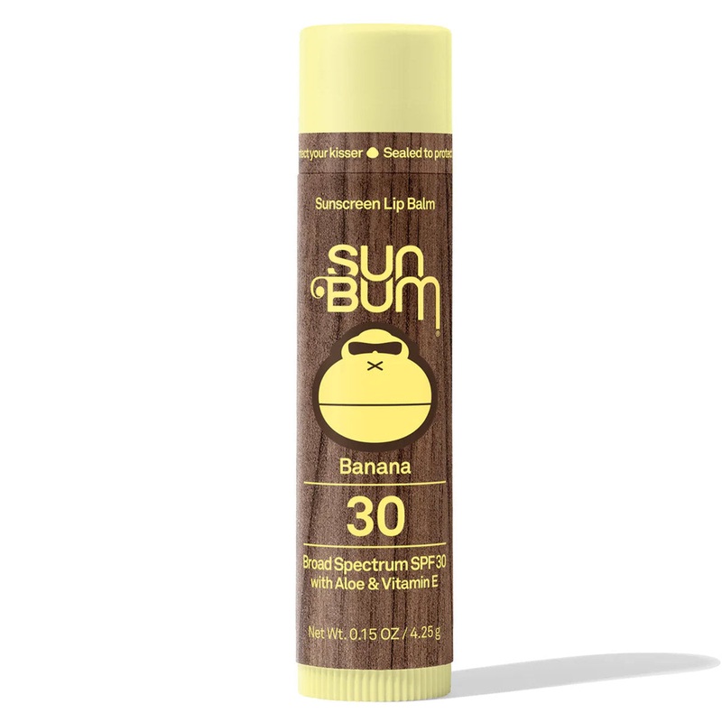 Sun Bum Original SPF 30 Lip Balm – Banana