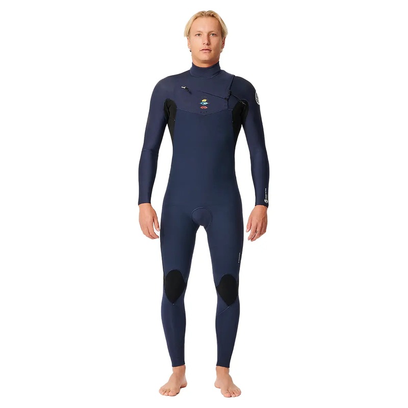 Rip Curl Dawn Patrol 4/3mm Chest Zip Wetsuit – Dark Navy