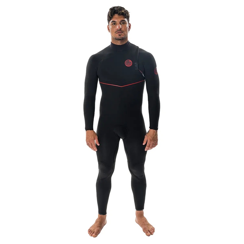 Rip Curl Flashbomb Fusion 5/3mm Zip Free Wetsuit – Black – 24/25