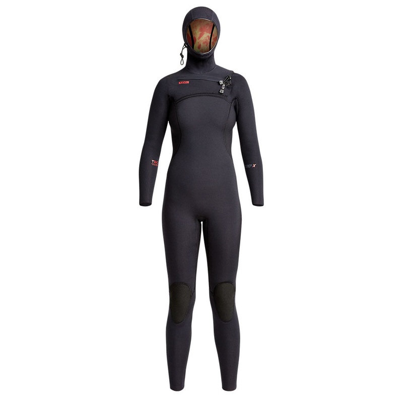 Xcel Women’s Comp X 5.5/4.5mm Hooded Wetsuit – Black