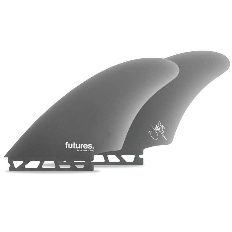 Futures Fins McCallum Fibreglass Keel – Smoke