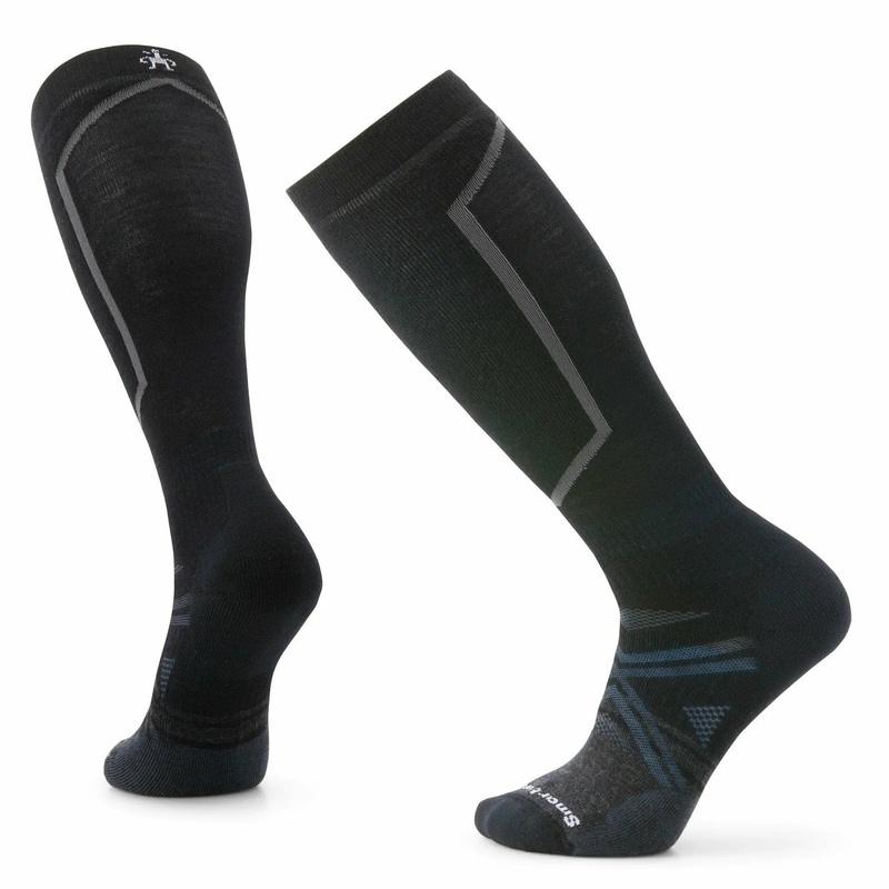 SOCK BLK S/ SKI ZERO CUSHION