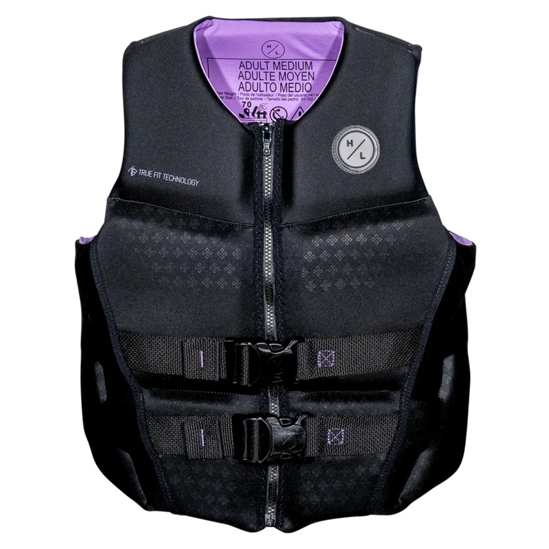 HL Wmns Ambition HRM NEO Vest Purple/Black XS