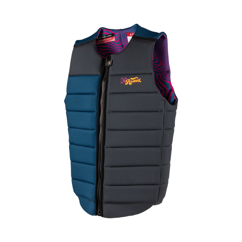 Purple Haze – CE Approved Impact Vest – Psychedelic Blue / Grey – 2XL