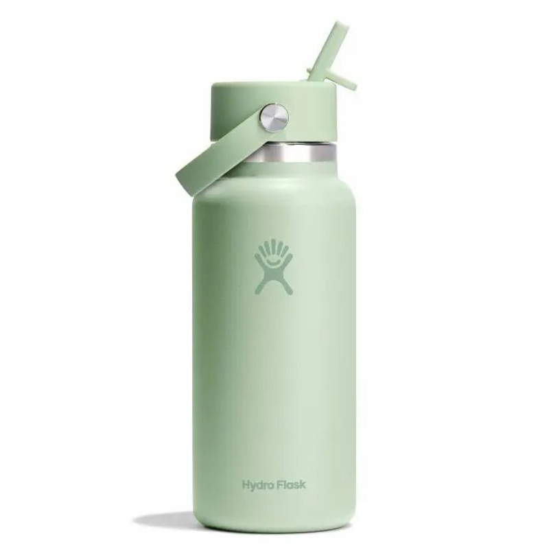 32 OZ WIDE FLEX STRAW CAP ALOE