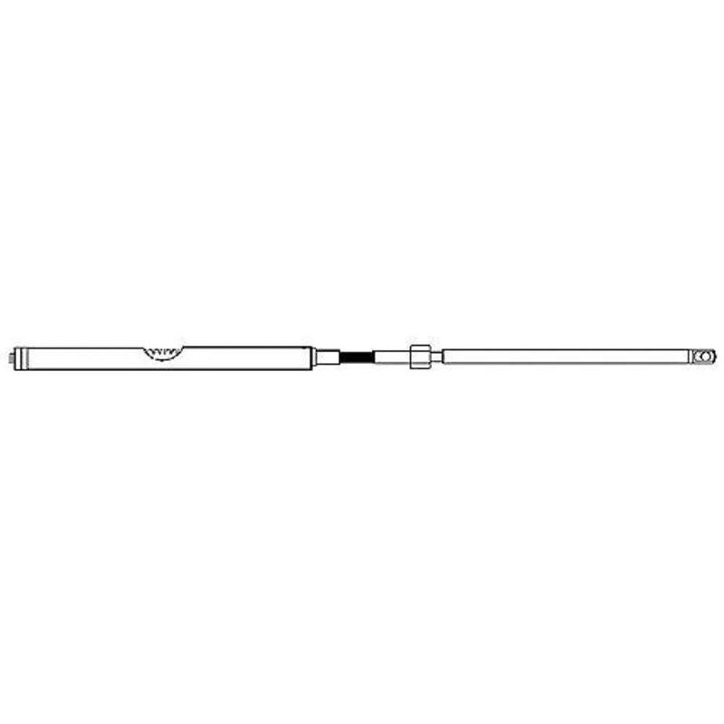 Steering cable assy Uflex 15′