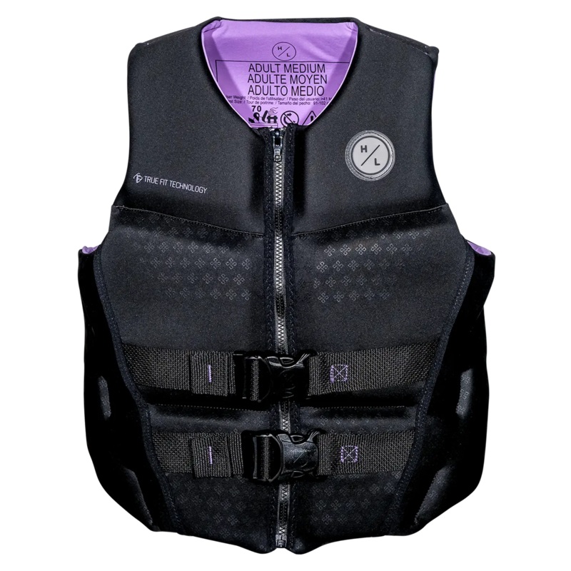 HL Wmns Ambition HRM NEO Vest Purple/Black M