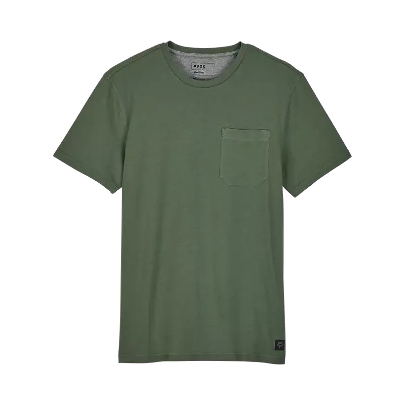 LEVEL UP SS PKT TEE [HUN GRN]