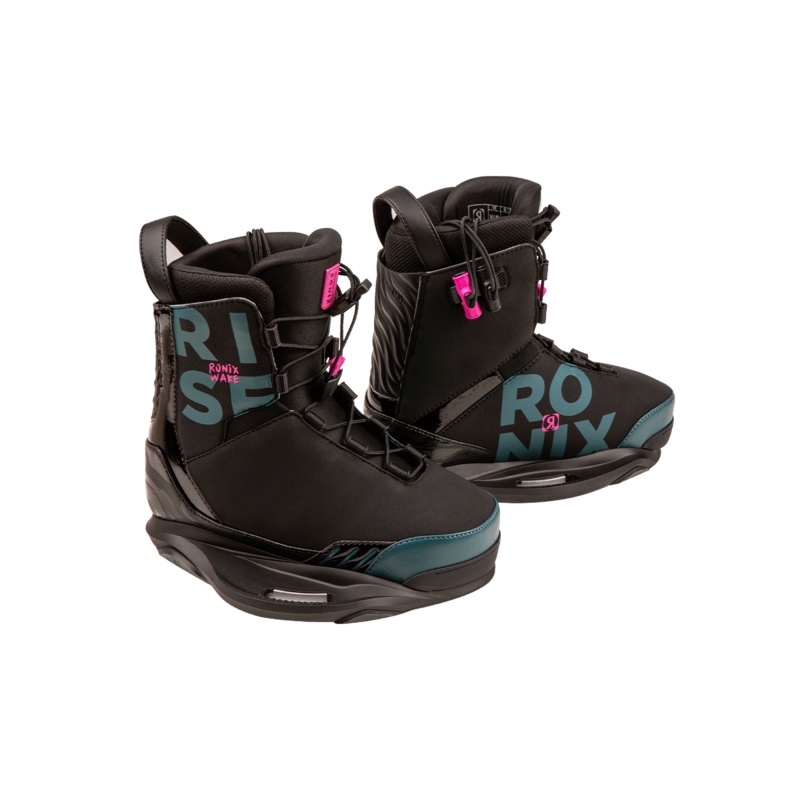 Ronix Rise – Intuition – Black / Teal / Pink – 8 Boot