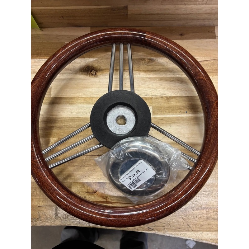 Steering WHL-MAHOGANY SS SPKS
