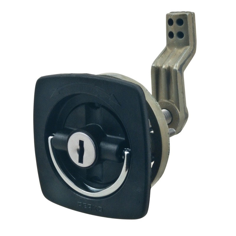 2-1/2X2-1/2 BLK FLUSH LATCH
