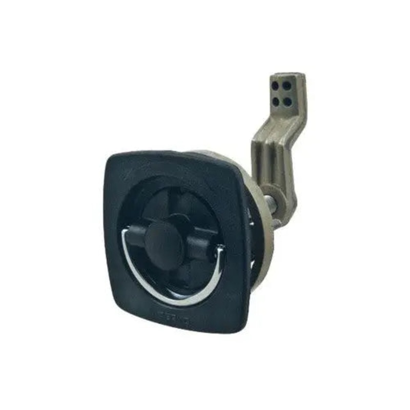 2.5X2.5 BLK FLUSH LATCH