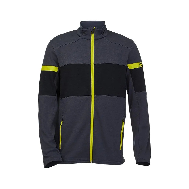 Fleece Jkt Speed 1/2 Zip Ebony
