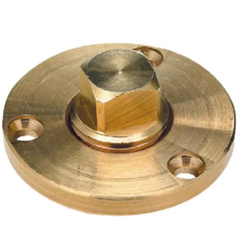 Garboard Drain Plug and Pipe