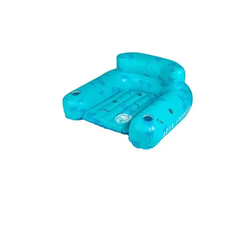 Aqua Lounger – Blue Palms