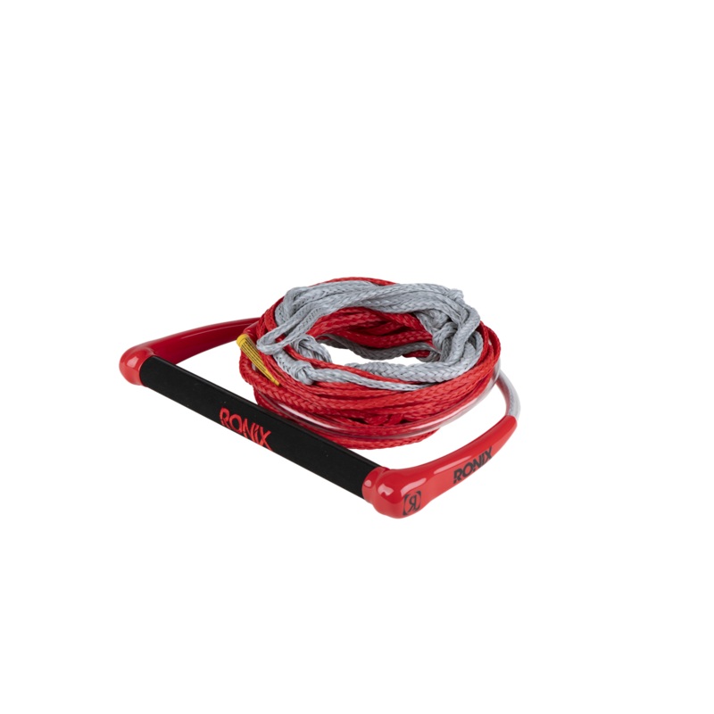 Combo 2.0 – Hide Grip 1.15 in. Dia. w/65ft. 4 – Sect. PE Rope – Red / Grey