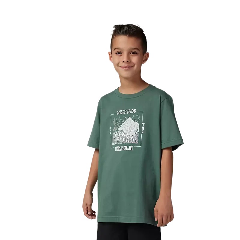 YTH SHEPHERDS PREM SS TEE [HUN GRN