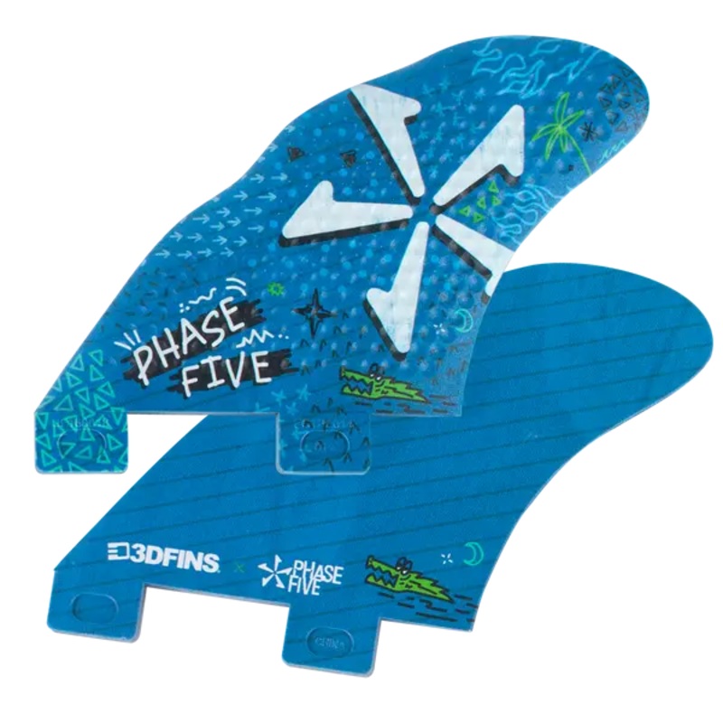 3D SPEED BASE TWIN FIN SET- PAYNE