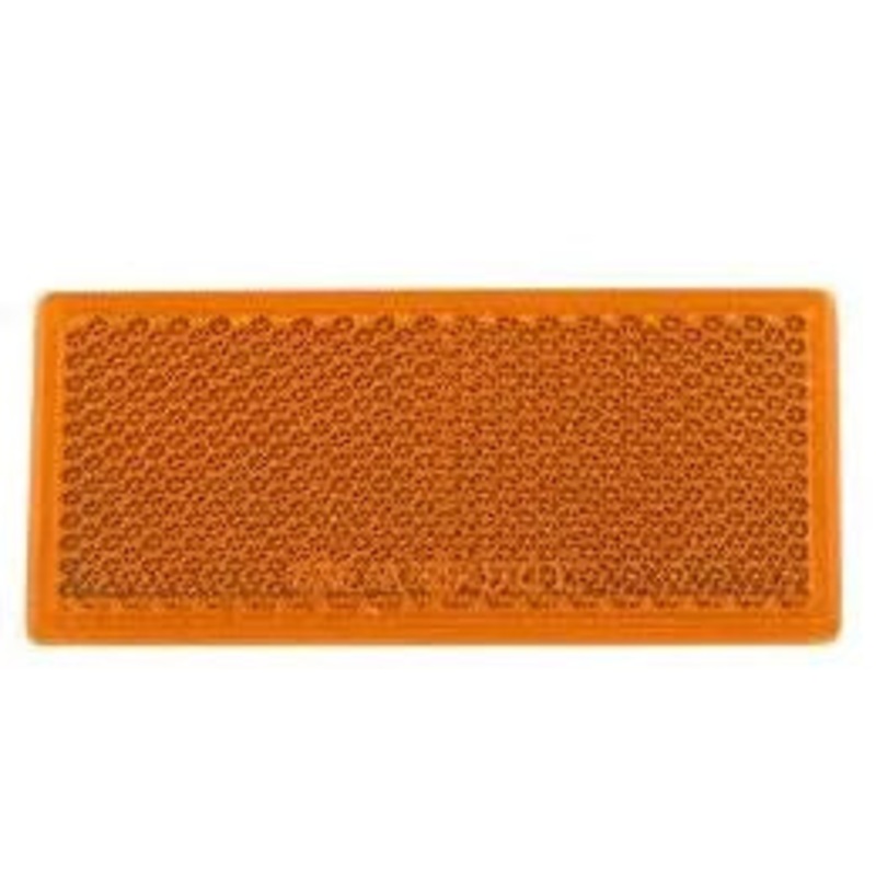Adhesive Acrylic Reflector Amber
