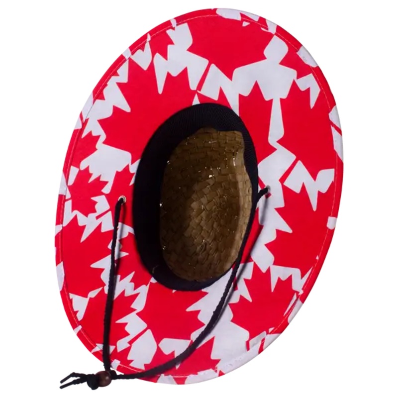 STRAW PARTY HAT- CANADA