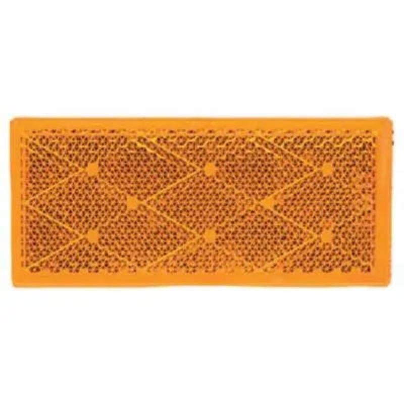 AMBER REFLECTOR/STICK 2PK