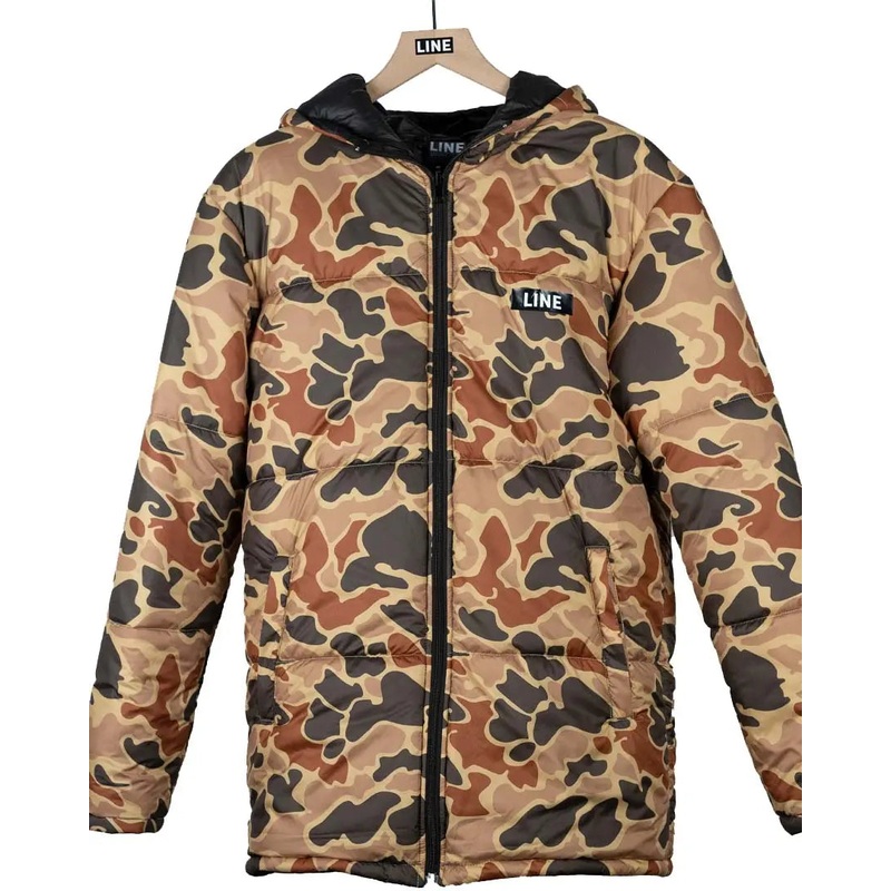 Line Toaster Large Puffy Jacket Blk