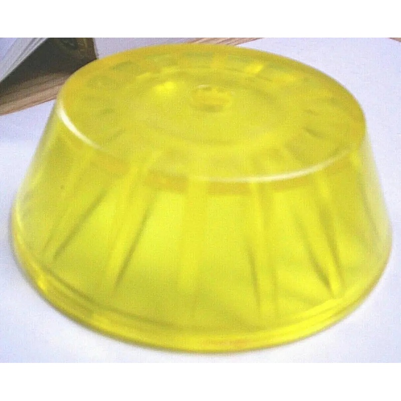 Roller-vinyl, amber 4″