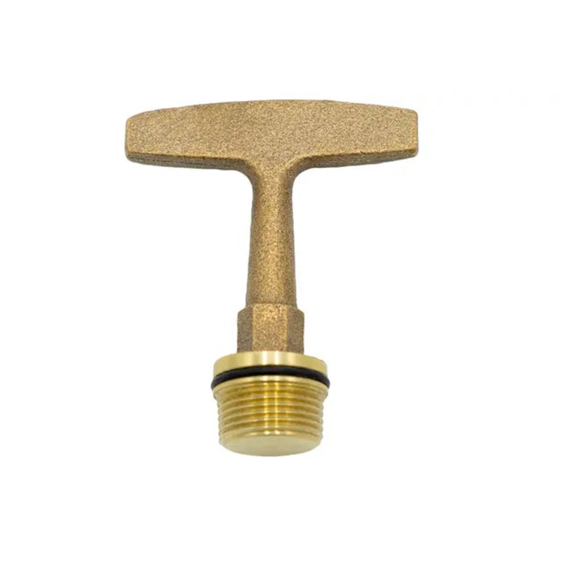 Plug, T-Handle, 3/4, W/ O-Ring