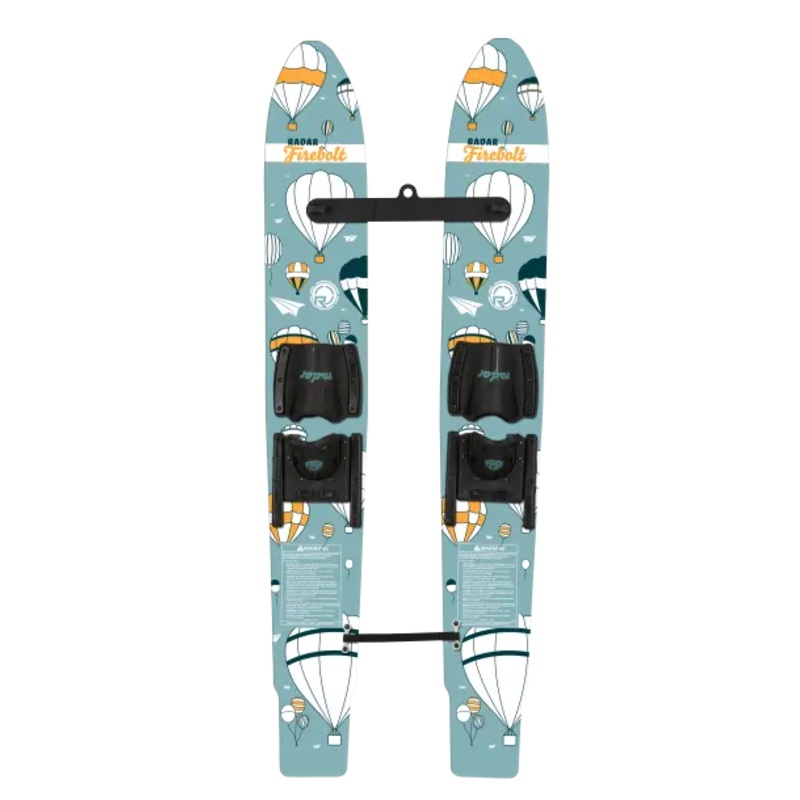 46 – Firebolt w/ Child Adj Horseshoe Bindings – Color Me Hot Air Balloons
