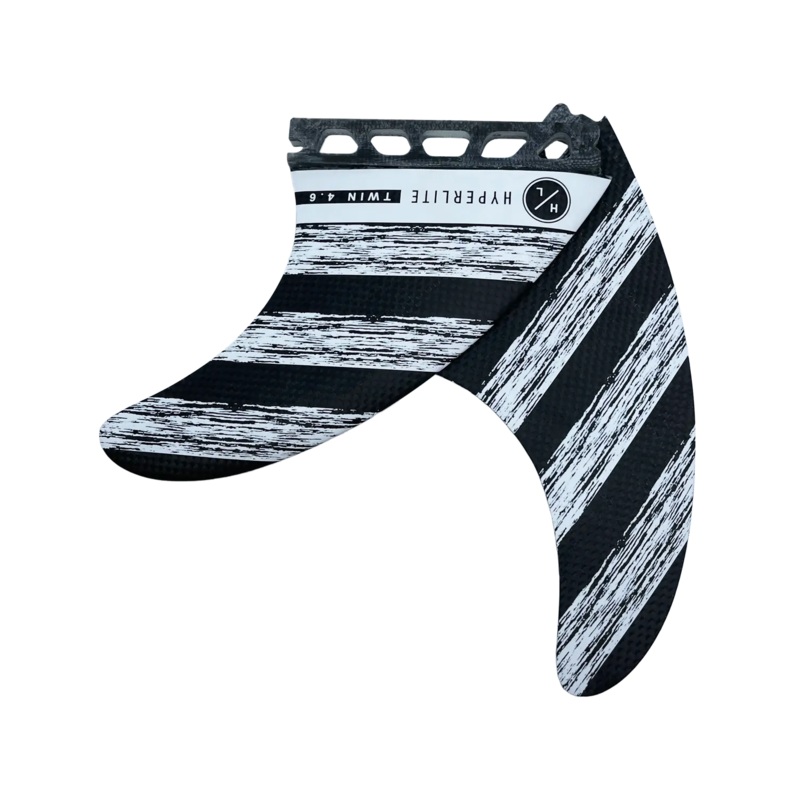 Hyperlite 4.6 Carbon Twin Fin Set w/Key