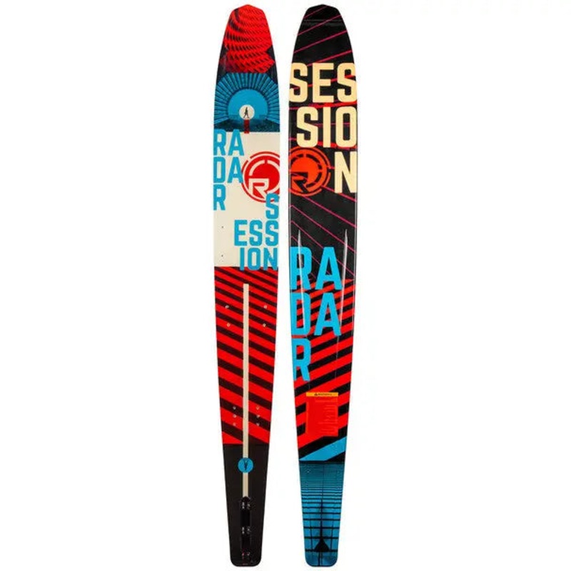 Radar 65 Session Water Ski Red/Blue