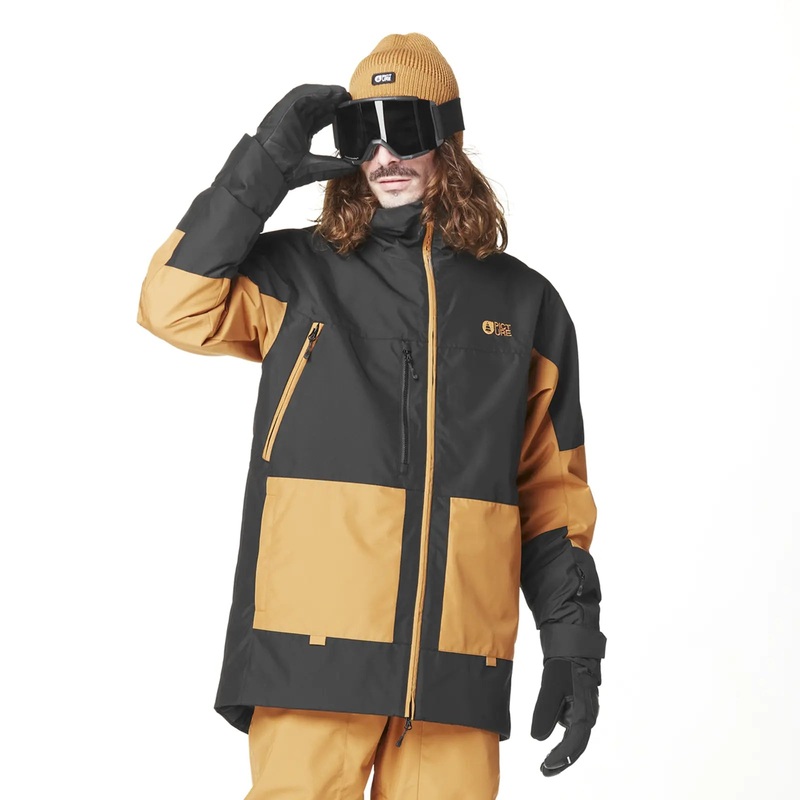 COSSMO JKT-BLK/BROWN-SUGAR CHICOCOF