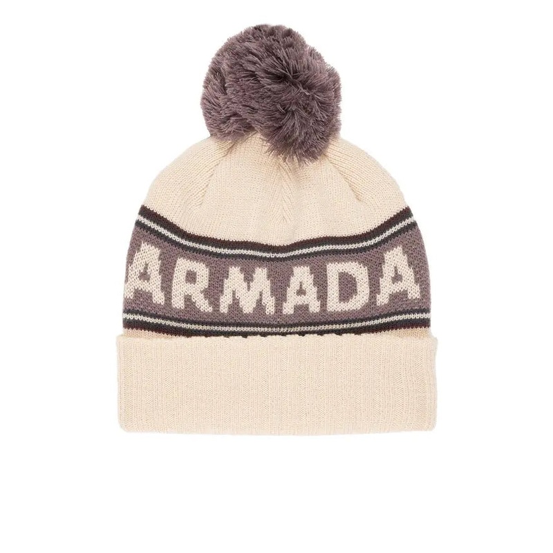 BEANIE OS/ NATURAL KINT POM