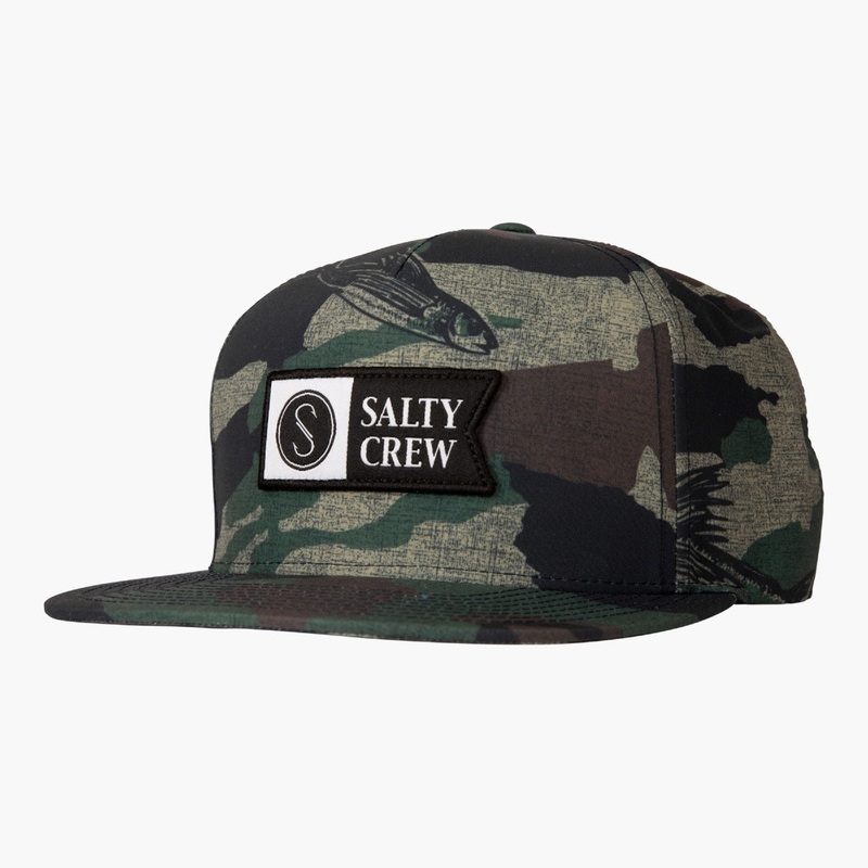 Slaty Crew Alpha Tech Camo 5 Panel