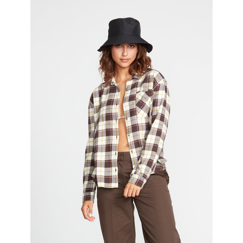 Volcom Plaid to Meet U Long Sleeve Flannel