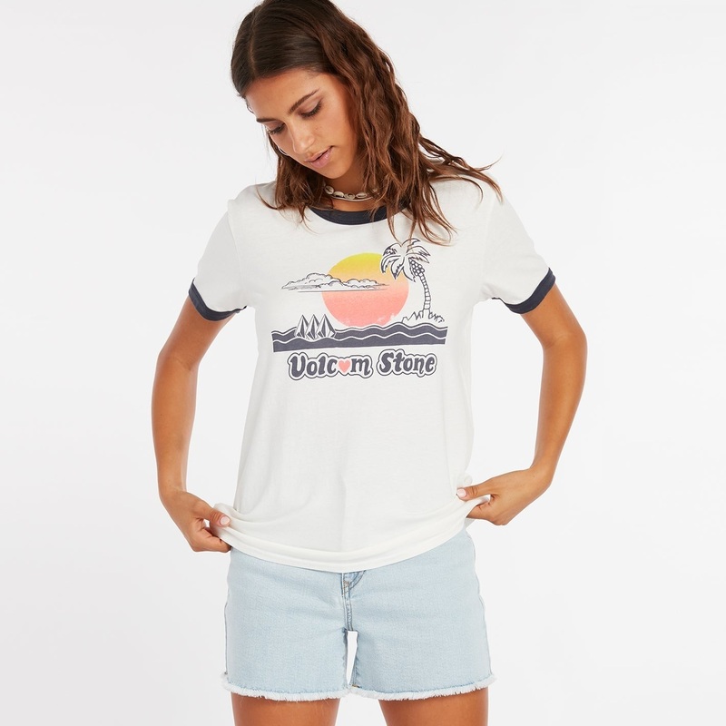 Volcom Truly Ringer Women’s Tee