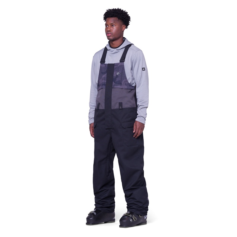 686 Frontier Shell Snow BIB
