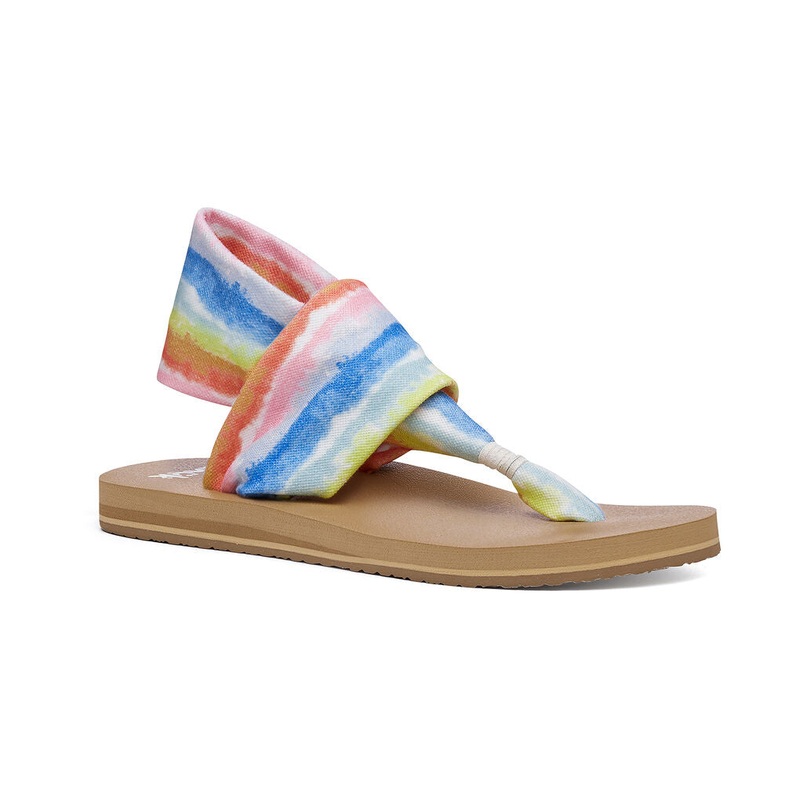Sanuk Sling ST Tie Dye Sandals