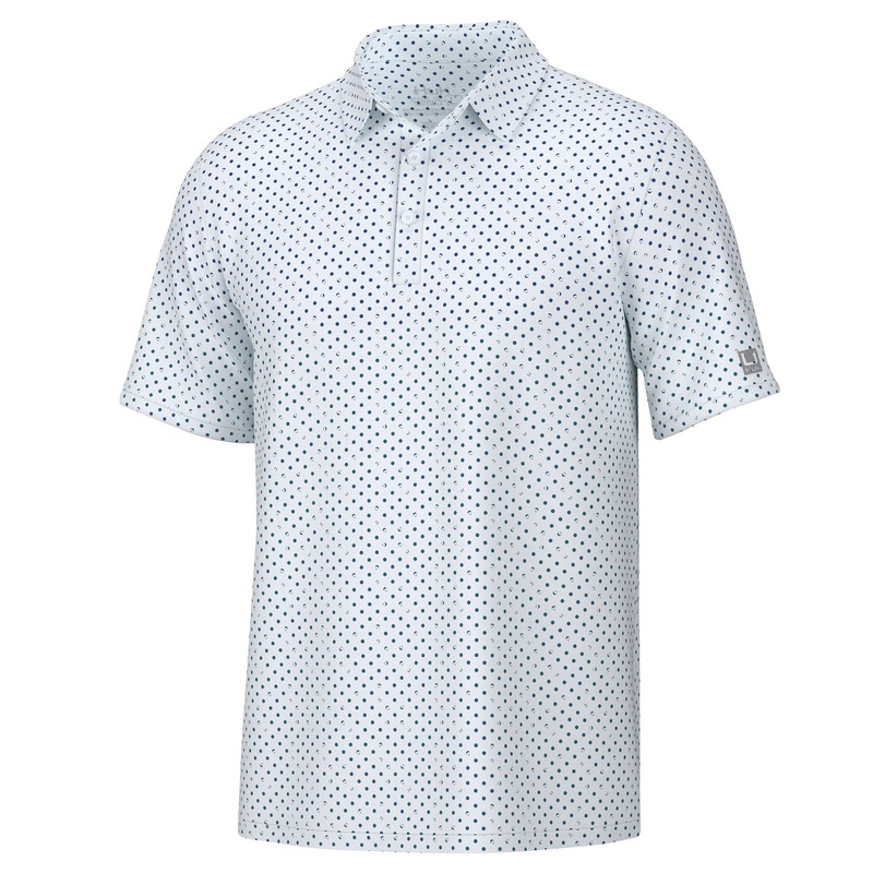 Huk Pursuit Bobber Dot Polo