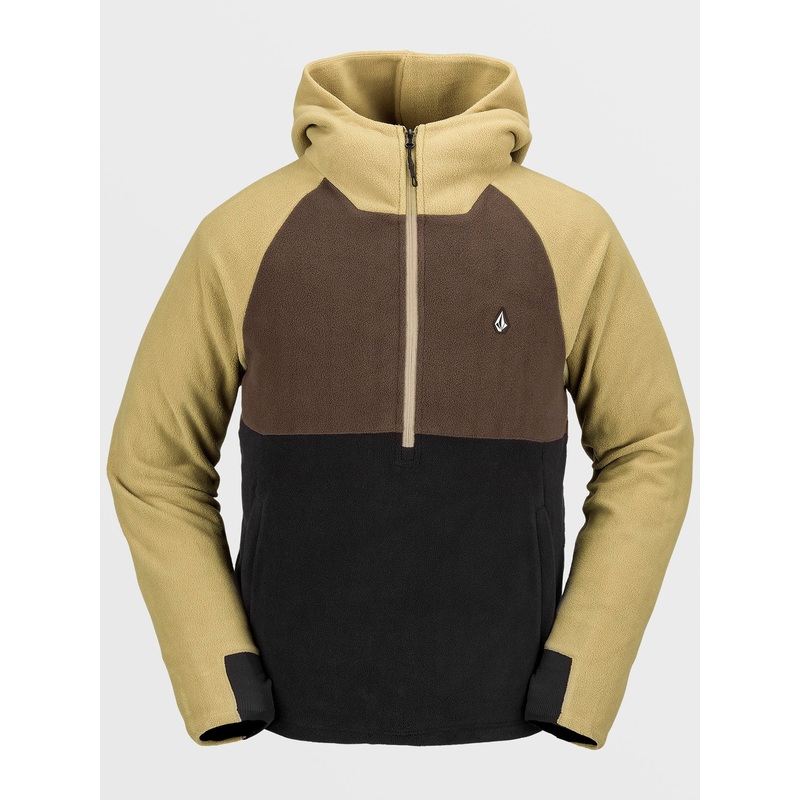 Volcom Polar Fleece Hooded 1/2 Zip Fleece