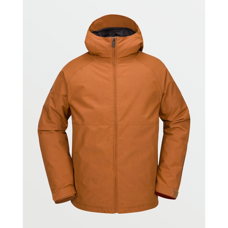 Volcom Men’s 2836 Insulated Jacket – Caramel