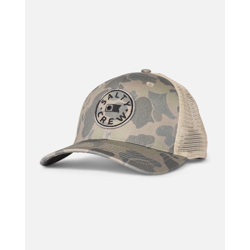 Salty Crew Watermark Retro Trucker Hat