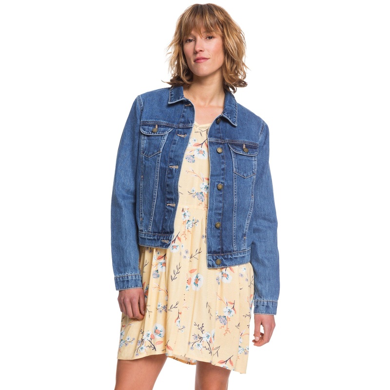Roxy Tiger Eyes Denim Jacket