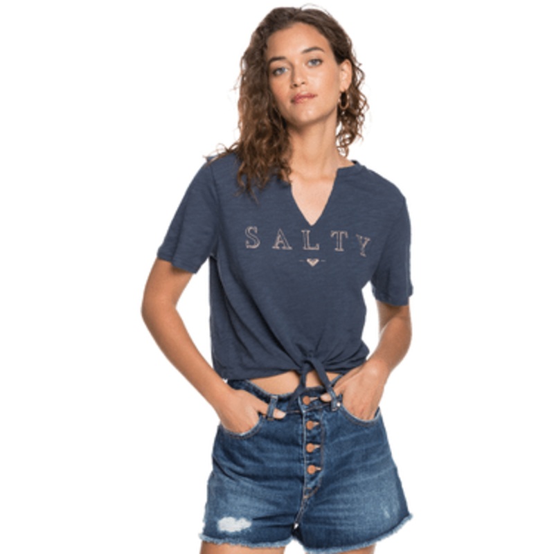 Roxy Salty Notched T-Shirt