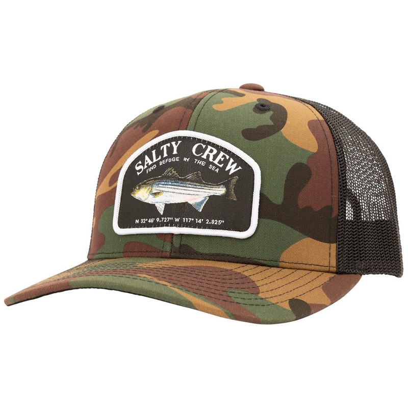Salty Crew Striper Trucker Hat