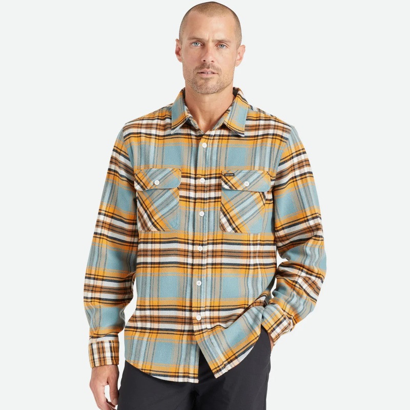 Brixton Bowery Stretch Flannel