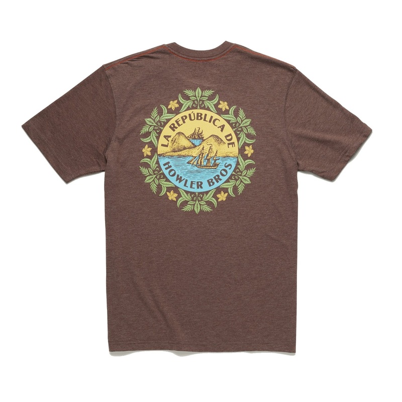 Howler Brothers La Republica Pocket T-Shirt