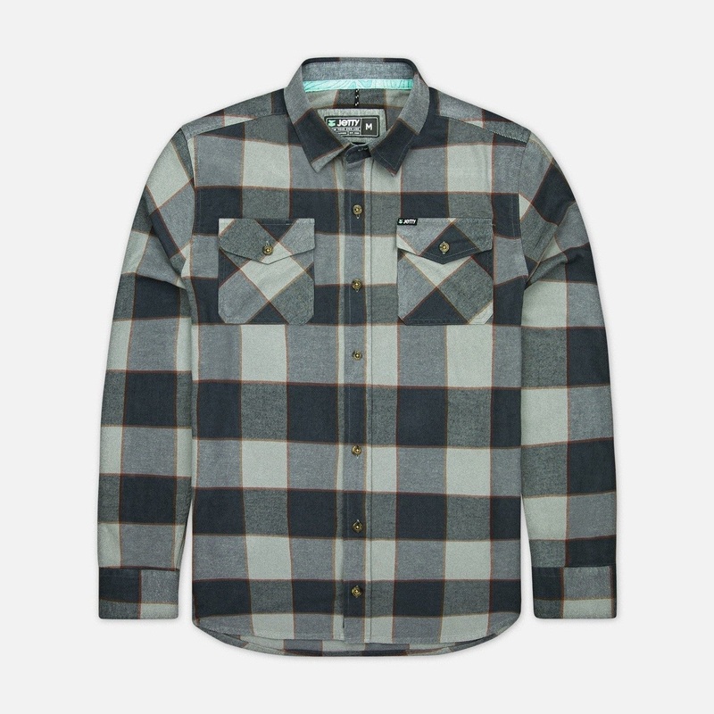 Jetty Grom Ripple Discounted  Flannel