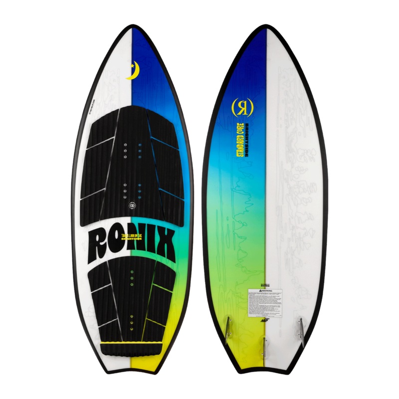 Ronix Brightside Standard Core Wakesurf Board w/ Straps 2025