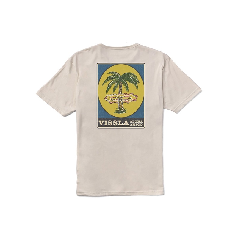 Vissla Atomic Palms Organic  Tee Shirt